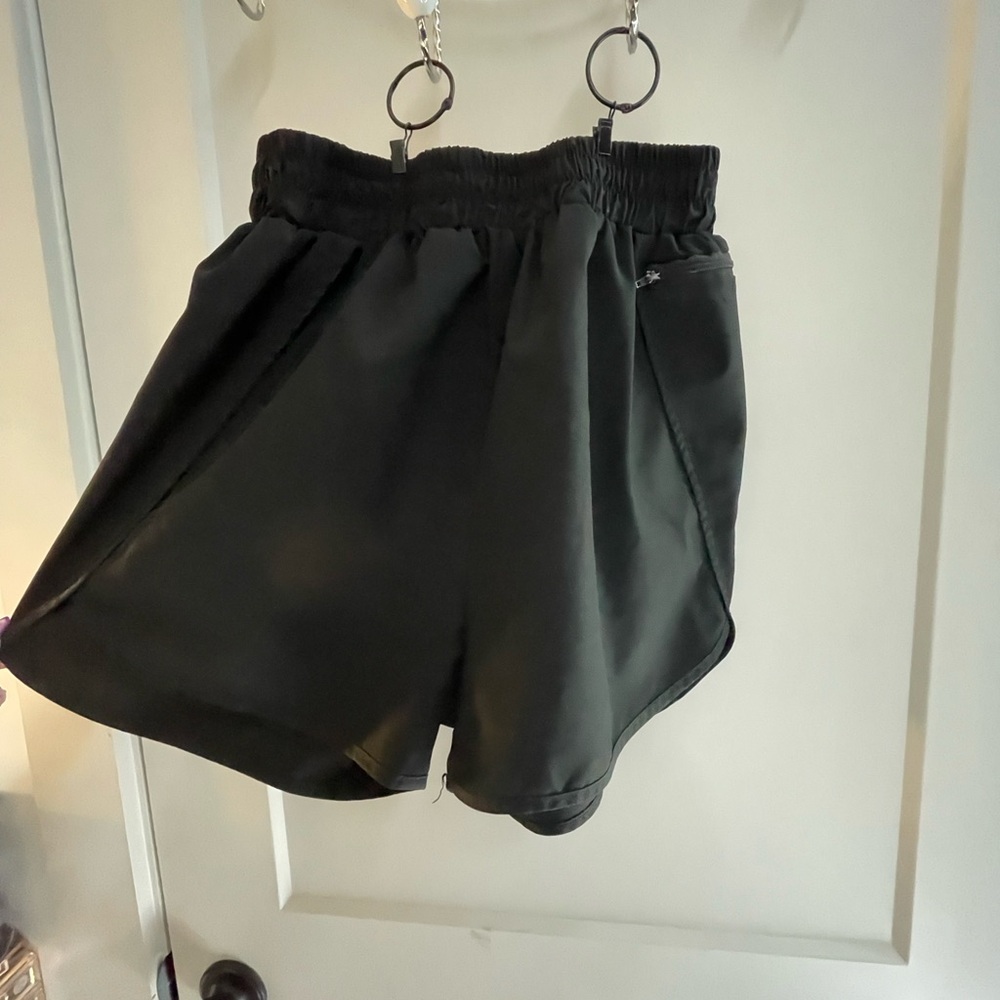 Women's Black Athletic Shorts